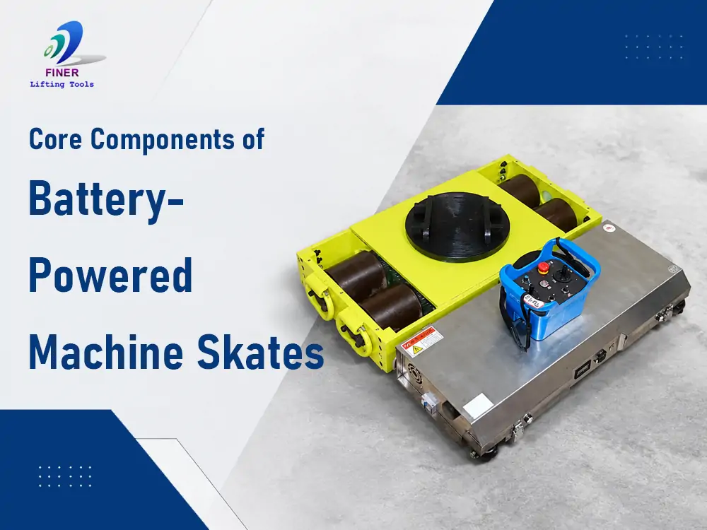 Core Components of Battery-Powered Machine Skates