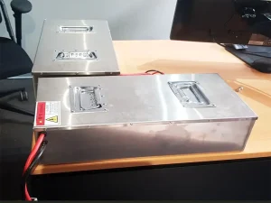 Rechargeable lithium battery pack for battery powered machine skates